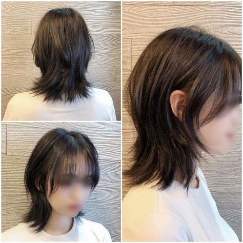 Wolfcut Hair, Haircut Wavy, Short Hair Tomboy, Hair Styles For Women, Asian Short Hair, Hair Inspiration Short, Growing Out Short Hair Styles, Wolfcut Haircut, Long Wolfcut