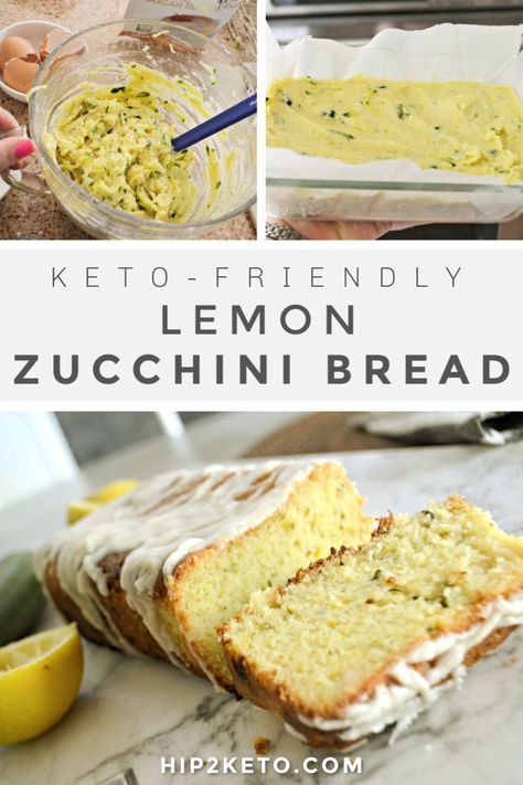 Our Lips Are Sealed, Lemon Zucchini Bread, Keto Zucchini, Lemon Zucchini, Keto Diet List, Postre Keto, Diet Breakfast Recipes, Zucchini Bread Recipes, High Fat Foods