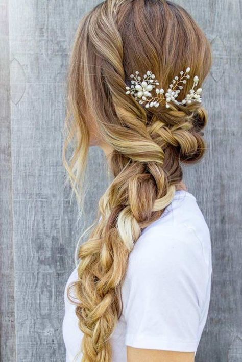 Fishtail Braid Hairstyles, Side Braid Hairstyles, Braided Hairstyle, Cute Braided Hairstyles, Fishtail Braid, Pretty Braided Hairstyles, Side Braid, Short Hairstyle, Braided Hairstyles Easy