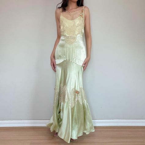 I might be biased but you should probably buy this on Depop 👍 https://depop.app.link/SVBR2fCGaxb Swamp Fairy, Fairy Dress Long, Fairy Gown, Long Nightgown, Fairytale Dress, Silk Gown, Fairy Dress, Glam Dresses, Mode Inspo