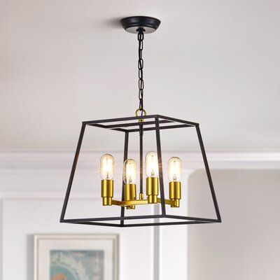 Square Pendant Lighting, Farmhouse Chandeliers, Dining Chandelier, Lantern Chandelier, Gold Lamp, Farmhouse Chandelier, Geometric Chandelier, Black Chandelier, Black Metal Frame