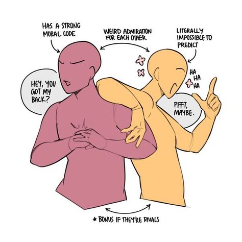 Ship Dynamic, Character Dynamics, Character Tropes, Ship Dynamics, Draw The Squad, Creative Drawing Prompts, Relationship Dynamics, Ship Drawing, Book Writing Inspiration