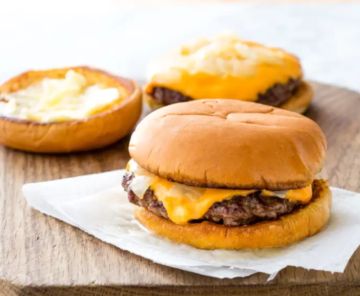 Butter Burger Recipe, Butter Burger, Cooks Country, Butter Burgers, Cooks Country Recipes, Donut Toppings, Burger Dogs, Cookie Toppings, America's Test Kitchen Recipes