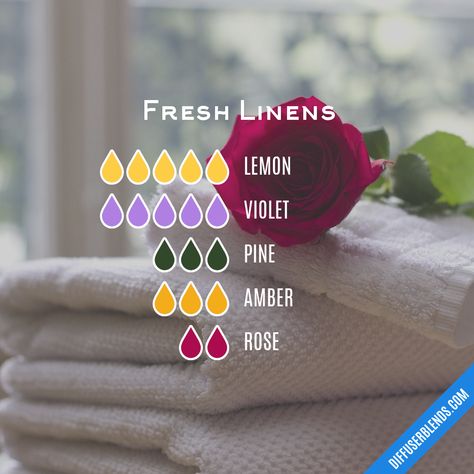 Fresh Linen Essential Oil Blend, Linen Essential Oil Blend, Cute Easy Gifts, Pot Potpourri, Diy Linen Spray, Candle Making Recipes, Essential Oils Candles, Reed Diffuser Sticks, Eo Blends