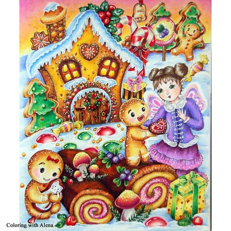 Mushroom house. From 'Fairy Celebrations' by @klaramarkovajewels Prismacolor pencils #coloring #coloringwithalena #coloringtutorial… | Instagram Mushroom House, Romantic Country, Coloring Tutorial, Prismacolor Pencils, Coloring Easter Eggs, Coloring Eggs, My Struggle, Artist Books, Adult Coloring Books