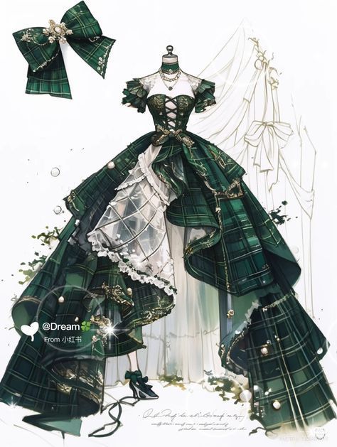 Anime Dress Design, Fantasy Dress Drawing, Unwritten Rules, Dresses Art, A Prom Dress, Dress Design Drawing, Prom Queen, Clothing Design Sketches, Old Fashion Dresses