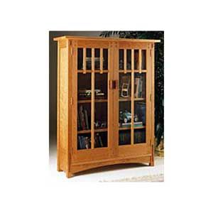 Craftsman Bookcase Craftsman Bookcase, Mission Style Bathroom, Room Bookshelf Ideas, Mission Style Desk, Bookcase Woodworking Plans, Craftsman Style Furniture, Style Bookcase, Cabinet Plans, Craftsman Furniture