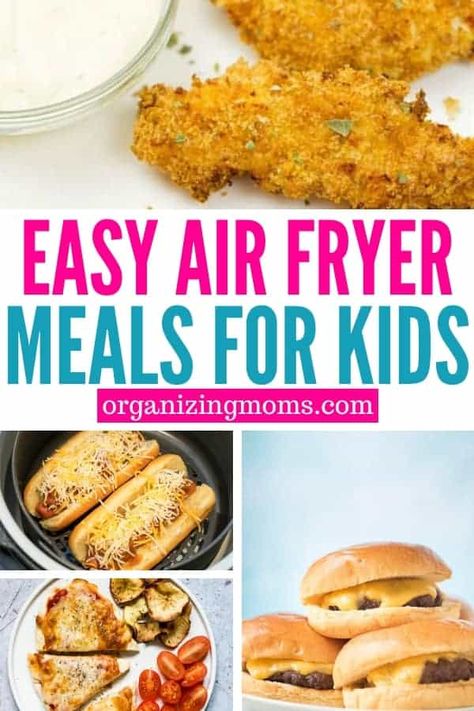 Air Fryer Meals For Kids, Air Fryer Recipes For Kids, Easy Air Fryer Meals, Meals Videos, Air Fryer Meals, Meals For Kids, Homemade French Toast, Meals Kids Love, Easy Delicious Dinners