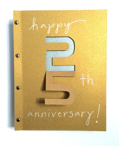 25 Anniversary Card Ideas, Parents Anniversary Card Diy, 25th Birthday Cards Handmade, 25th Anniversary Card Ideas, 25th Birthday Card Ideas, 25th Anniversary Ideas For Parents, 25th Anniversary Cards Handmade, Anniversary Card Ideas For Parents, 25th Wedding Anniversary Gift Ideas