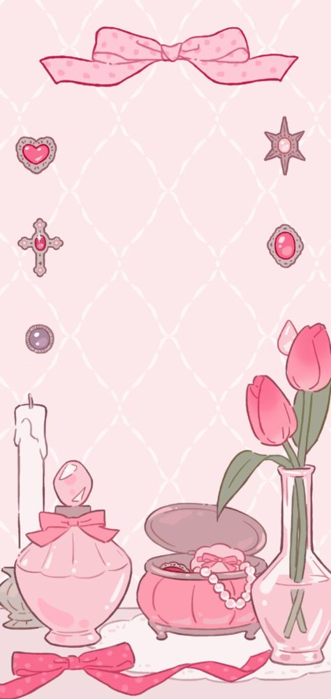 Samsung Flip Wallpaper, Pastel Pink Wallpaper Iphone, Wallpapers Rosa, Coquette Jewelry, Pastel Pink Wallpaper, Cute Home Screen Wallpaper, Cute Home Screens, Pink Notebook, Pretty Artwork