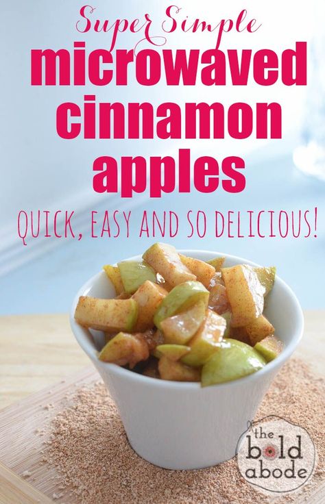 Gluten Free Apple Recipes, Easy To Make Snacks, Dessert Aux Fruits, Desserts Vegan, Whole Food Diet, Microwave Recipes, Dessert Bar, So Delicious, Fruit Recipes