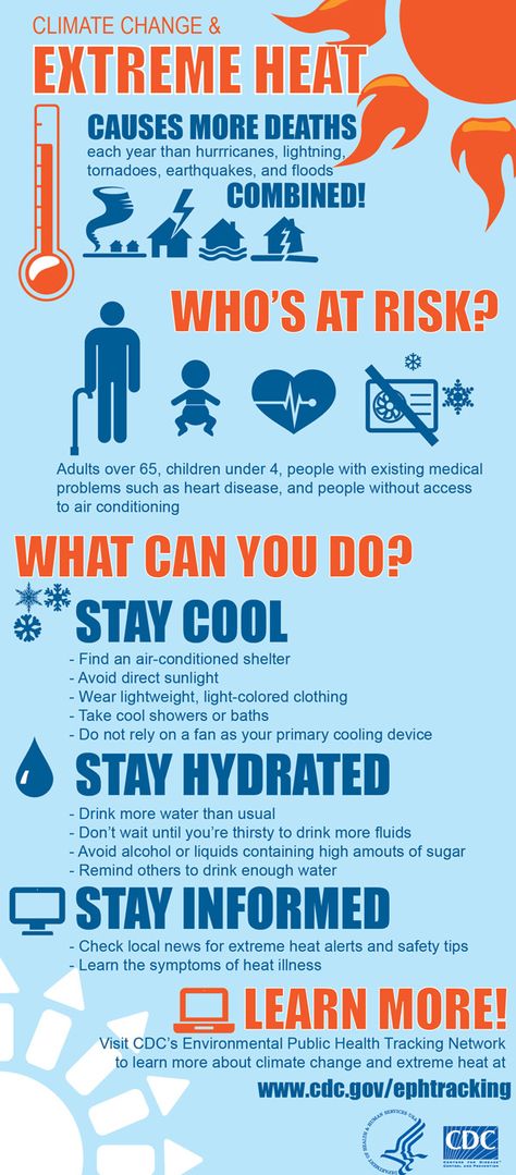 Extreme Heat - Infographic with tips to prevent heat-related illness #CDC #heatstress Heat Index Infographic, Heat Quotes, Storm Preparedness, Summer Life Hacks, Heat Safety, Foot Reflexology Massage, Summer Safety, Fayette County, Safety Awareness