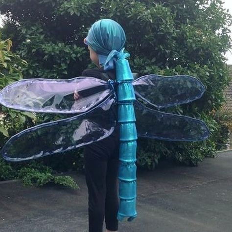 Dragonfly Outfit, Insect Outfit, Dragonfly Costume, Diy Dragonfly, Costumes Faciles, Karneval Diy, Veselý Halloween, Frozen Musical, Bug Costume