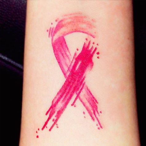 Awareness Tattoos, Pink Ribbon Tattoos, Small Wave Tattoo, Survivor Tattoo, Tattoo Band, Mastectomy Tattoo, Awareness Tattoo, Tribute Tattoos, Petit Tattoo