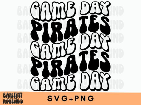 Pirates Svg, Screen Print Transfers, School Mascot, Svg Design, Game Day, Drawing And Illustration, Shirt Design, Sticker Design, Digital Design