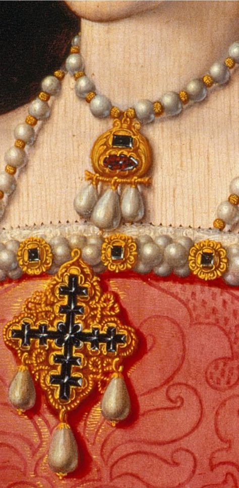 Tudor Era Portraits, Elizabeth I Aesthetic, Tudor Wallpaper, 1500s Aesthetic, Tudor Necklace, Tudor Aesthetic, Tudor Portraits, Widget Art, Tudor Art