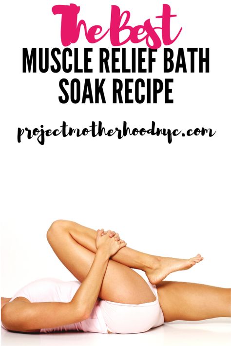 Sore Muscle Relief Bath, Sore Muscles Bath Soak, Muscle Relief Bath, Natural Nausea Remedies, Bath Soak Recipe, Sore Muscle Relief, Sore Muscle, Remedies For Nausea, Mom Truth