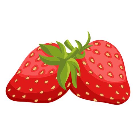 Strawberries Illustration, Iphone Png, Strawberry Png, Emoji Iphone, Strawberry Art, Electronics Mini Projects, Png Design, Cricut Svg, Gradient Color