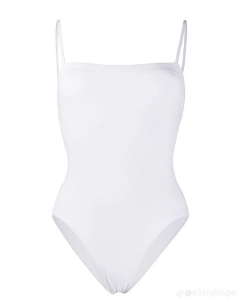 Bathing Suit 1 Piece, Swimsuits Png, Swimwear Png, One Piece Swimsuit White, Cheap Swimwear, Swimsuit White, White Spaghetti, White Bathing Suit, White Swimwear