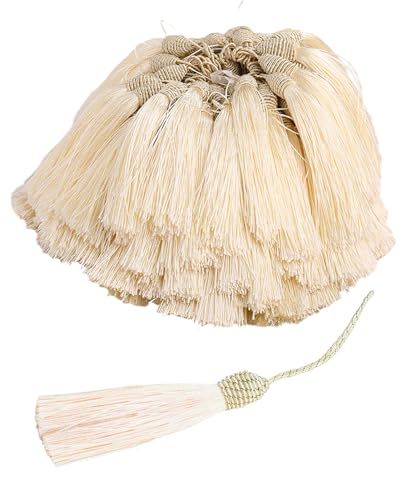 PRICES MAY VARY. SILK TASSEL: Premium quality of silky floss tassel with chinese knot,soft,durable and colorful.SMALL TASSELS: Total lenght of pom pom tassel is 5.5inch,3inch tassel part,0.75inch tassel head and 1.75inch cord loop,bigger than normal mini bookmark tassels 2024 GRADUATION TASSEL: There are gold tassels,yellow tassels,navy tassel,black tassel,blue tassel,pink tassel,red tassel,hot pink tassel,burgundy tassel,purple tassel,lilac tassel,white tassel,beige tassel,navy tassel,royal blu Bookmark Tassels, Graduation Tassel, Keychain Making, Tassel Bag Charm, Tassel Bookmark, Cap Decoration, Cap Decorations, Graduation Cap Decoration, White Tassel