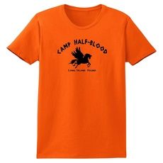 Maglia Percy Jackson | Wish Camp Half Blood Shirt, Blood Shirt, Camp Style, Costume Shirts, Percy Jackson Fandom, Half Blood, Camp Half Blood, Heroes Of Olympus, Rick Riordan