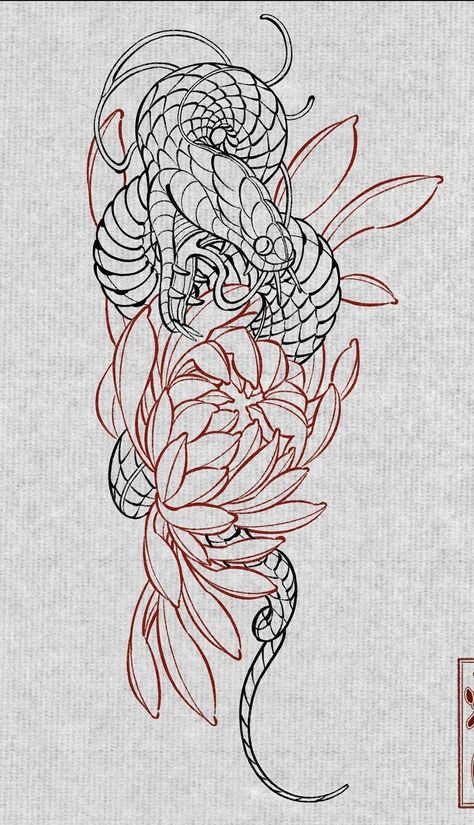 King Cobra Tattoo, Japanese Snake Tattoo, Round Tattoo, Trishul Tattoo, Cobra Tattoo, Snake Drawing, Japan Tattoo Design, Snake Tattoo Design, Buddha Tattoo