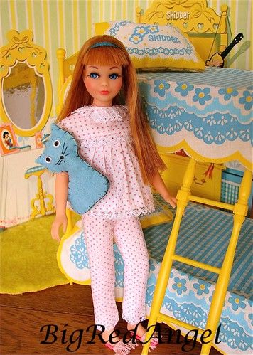 Skipper's Dream Time | Vintage Skipper Doll model 1105 circa… | Flickr Barbie Catalog, 60s Barbie, Mod Barbie, Barbie Sisters, Play Barbie, Barbie Diorama, Doll Model, Skipper Doll, Barbie Family