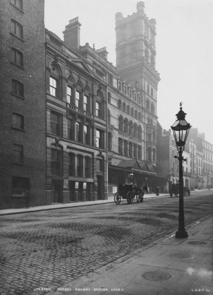 10x8 Inch (25x20cm) Print (other products available) - Liverpool James Street railway station, Liverpool, circa 1893. The original terminus of the Mersey Railway Tunnel, the station was rebuilt in the 1970s. (Photo by London Stereoscopic Company/Hulton Archive/Getty Images) - Image supplied by Fine Art Storehouse - #MediaStorehouse - 10"x8" print made in the UK Old Liverpool, Railway Tunnel, Horse Transport, Liverpool Town, Liverpool City Centre, Liverpool History, King John, Liverpool Home, Liverpool City