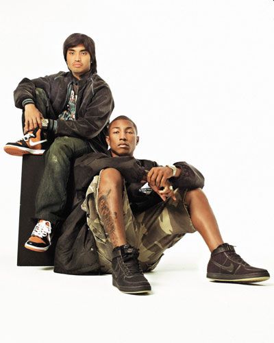 Pharrell Williams and Chad Hugo, the Neptunes. 1992.    Thanks to Matt & Cininta for the tip! The Neptunes, Chad Hugo, Rap City, Hip Hop Dj, Do I Like Him, Music Culture, Black Cartoon Characters, 2024 Style, Astro Boy