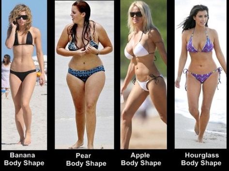 Female Body Types, Body Shapes Women, Different Body Shapes, Apple Body Type, Apple Body Shapes, Body Types Women, Pear Body, Pear Body Shape, Types Of Women