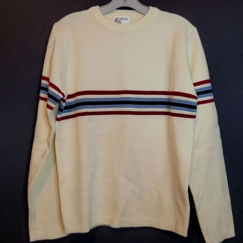 Spice up your wardrobe with these vintage striped pieces! 🌈 Get the 80s and 90s retro vibes with colorful sweaters, a Disneyland tote bag, and a stylish V-neck t-shirt. #VintageFashion #ThrowbackThursday #RetroStyle 🛍️  #Striped #Pullover #Disney #Sweater #Rainbow
#eBay #eBayStore #eBaySeller #etsy #reseller #vintageseller #etsyseller #vintageclothes #upcycle #slowfashion #hazelthepirate
hazelthepirate.com Human Sonic, 80s Outfits Women, Retro Sweaters, Disney Sweater, 80s Sweater, Vintage Pullover, Retro Sweater, Vintage Pullovers, Striped Pullover