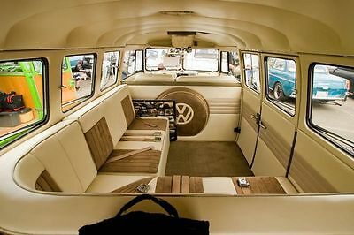 Vw Interior, Kombi Trailer, Vw Bus Interior, School Bus Tiny House, T3 Vw, Kombi Motorhome, Car Mattress, Bus Interior, Kombi Home