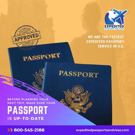 When the need for an expedited passport arises, look no further than Expedited Passports & Visas. We are your trusted partner in providing swift and reliable expedited passport services, ensuring you're always prepared for your next adventure. Passport Renewal, Passport Services, Find Yourself, Professional Services, Service Provider, Speed Up, Trip Planning, San Diego, San Francisco