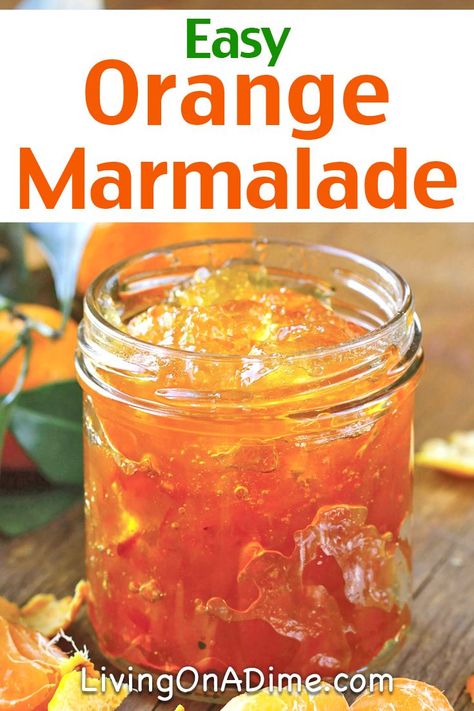 Orange Recipes Easy, Homemade Orange Marmalade Recipe, Candied Orange Peel Recipe, Orange Peel Recipe, Orange Marmalade Recipe, Orange Jam, Marmalade Recipe, Jam Recipes Homemade, Candied Orange Peel