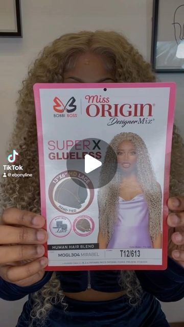 Ebonyline on Instagram: "🚨NEW ARRIVAL 🚨👇🏾👇🏾👇🏾

Make sure to check out this Bobbi Boss Mirabel in T12/613

https://www.ebonyline.com/bobbi-boss-super-x-glueless-designer-human-hair-mix-13x6-hd-lace-front-wig-mogl-304-mirabel.html html

 #ebonyline #bobbiboss #fyp #wiginstall #syntheticwig #wiglover #viral #trending #longhair #hairinfluencer #blackgirlhair #protectivestyles #wigoff #allnatural #foryou #fyp #4U" Fit Back, Hd Lace, Black Girls Hairstyles, Protective Styles, Synthetic Wigs, Lace Front Wigs, Make Sure, New Arrival, Lace Front