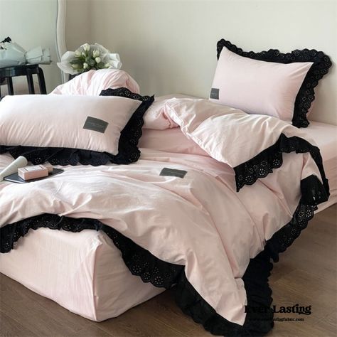 Cardigan Aesthetic, Victoria Secret Bedding, Bed Setting, Bed Sheet Sizes, Luxury Room Bedroom, Classic Romance, Gray Label, Future Apartment Decor, Ruffle Bedding