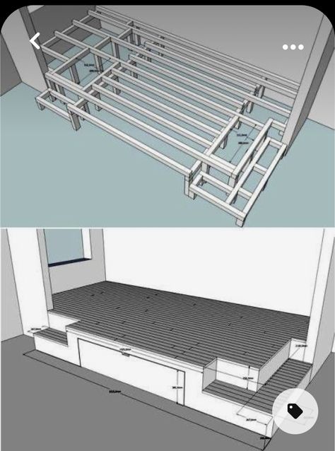 Small Space Apartment Ideas, Tiny Bedroom Design, Diy Bunk Bed, Wood Bed Design, Small Room Design Bedroom, Bedroom Cupboard Designs, Small House Interior Design, Diy Furniture For Small Spaces, Bedroom Floor Plans