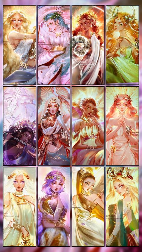 Zodiac Signs Images, Arte Aries, Pieces Zodiac, Zodiac Signs Pictures, 12 Cung Hoàng Đạo, Zodiac Characters, Zodiac Signs Months, Cute Galaxy Wallpaper, Planets Art