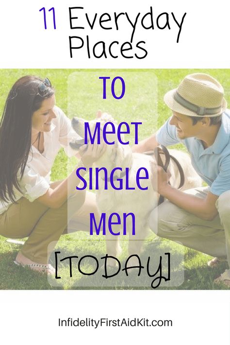 Where can you meet quality, single men in regular any day places around town [besides bars]? What will you do when you see that cute guy while running errands? Find out what to do here: http://www.infidelityfirstaidkit.com/places-women-over-40-meet-single-men Meet Single Men, Soulmate Signs, How To Be Single, Make Him Chase You, Flirting Body Language, Meet Guys, Attract Men, Flirting Tips For Girls, Flirting Moves