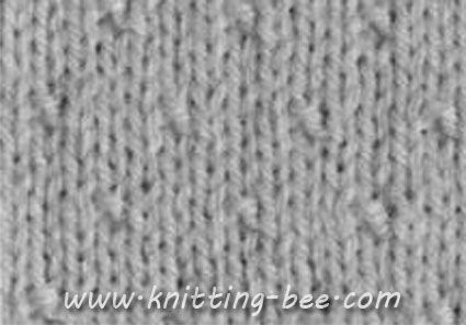 Free Dot Stitch Knitting Pattern Knitted Stitches, Stitch Knitting Pattern, Knit Purl, Knitting Tips, Knit Stitches, Crochet Tips, Baby Blanket Knitting Pattern, Pattern Knitting, Blanket Knitting