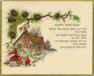 free vintage printable new year greeting card Vintage Happy New Year, Old Design, Happy New Year Images, Happy New Year Cards, New Year Images, New Year Greeting Cards, New Year Greetings, New Year Wishes, Noel Christmas