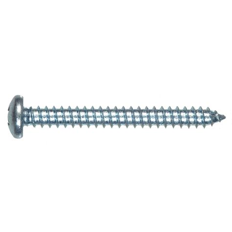 Sheet metal screws have sharp threads that cut into material such as sheet metal, plastic or wood. Their design makes it easy for them to tap into and tighten against whatever they are being installed into. Blue Hawk by Hillman. Blue Hawk #14 Phillips-Drive Sheet Metal Screws (3-Count) | 605337 Zinc Sheet, Hardware Fasteners, Nuts And Bolts, Wood Screws, Sheet Metal, Car Tires, Home Depot, Screw, Repair