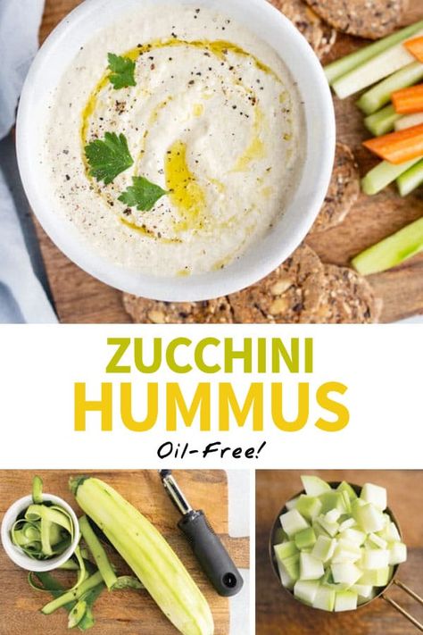 Things To Do With Zucchini, Zucchini Dressing, Zucchini Hummus, Paleo Vegan, Vegan Appetizers, Hummus Recipe, Raw Vegan Recipes, Squash Recipes, Zucchini Recipes