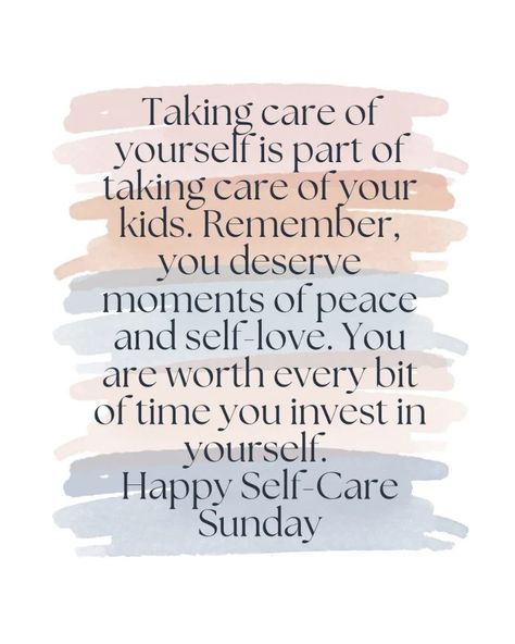 🌸 Taking care of yourself is part of taking care of your kids. Remember, you deserve moments of peace and self-love. You are worth every bit of time you invest in yourself. Happy Self-Care Sunday! 🌸 COMMENT what you do on Self Care Sundays 👇👇 #SelfCareSunday #MomLife #YouAreWorthIt #MomSelfCare #PeaceAndLove #MomTime #RelaxAndRecharge #LoveYourself #TiredMom #SelfLoveJourney Self Care Sunday Quotes, Sunday Skin Care, Take Care Of Yourself Quotes, Self Care Sunday, Skincare Quotes, Taking Care Of Yourself, Tired Mom, Invest In Yourself, Sunday Quotes