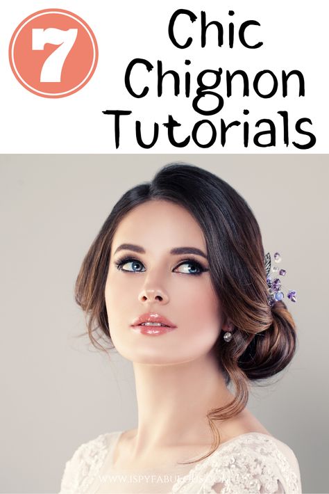 Diy Black Tie Hair, How To Make A Chignon Bun, How To Chignon, Easy Black Tie Event Hairstyle, Easy Black Tie Hairstyle, Hair For Black Tie Event, Black Tie Event Hair, Black Tie Event Makeup, Black Tie Hairstyles Medium