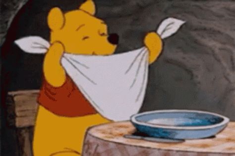 Food Winnie The Pooh GIF - Food WinnieThePooh ReadyToEat - Discover & Share GIFs Hungry Gif, Citations Disney, Winnie The Pooh Gif, Pooh Cartoon, Eating Gif, Beste Gif, Winnie The Pooh Cartoon, Disney Cute, Day Date Ideas