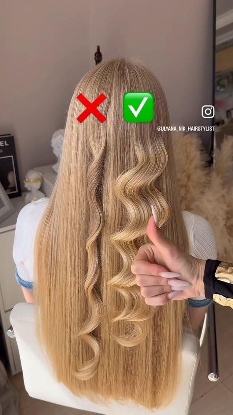 Long Hair Color Ideas, Soft Balayage, Pageant Hair, Hair Curling Tips, Curls For Long Hair, Hair Upstyles, Different Hair Colors, Easy Hair Updos, Hair Techniques