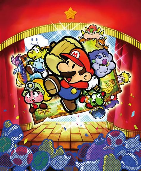 Concept art poster 3 from #PaperMario #TTYD on #Gamecube. #Mario. http://www.superluigibros.com/paper-mario-the-thousand-year-door Mario Artwork, Mario And Friends, Super Mario Games, Concept Poster, Door Poster, Video Game Posters, Poster Wallpaper, Mario Games, Paper Mario