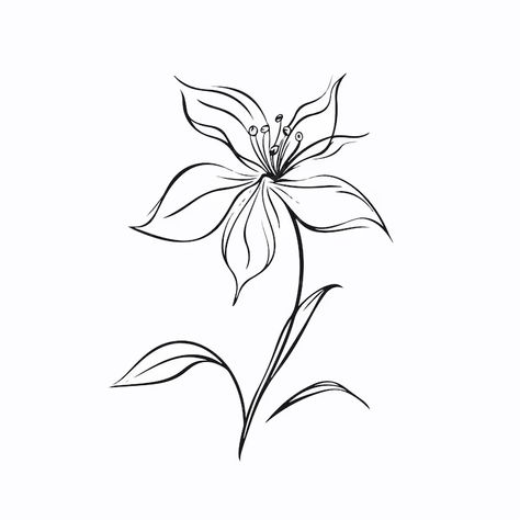 Premium Vector | Striking clematis vector illustration suitable for print Clematis Vine Tattoo, Clematis Flower Tattoo, Clematis Flower Drawing, Clematis Drawing, Clematis Tattoo, Clematis Line Drawing, Painting Denim, Clematis Avant Garde, Clematis Flower