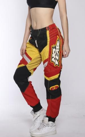 Vintage No Fear Motocross Pants Motocross Outfits For Women, Motocross Style Women Outfits, Motocross Pants Outfit, Racing Pants Outfit, Motocross Outfit Woman, Moto Pants Outfit, Motocross Fashion, Motocross Outfit, Racer Pants